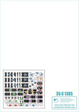 Star Decals 35-C1385 Wiking # 6. 5. SS-Wiking in Caucasus 1942-43. Pz IV Ausf F, Pz IV Ausf F2 and Pz IV Ausf G 1/35 – Bild 3