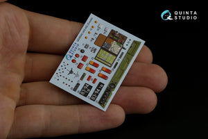 Quinta Studio QD35040 UAZ-452 3D-Printed &amp;amp; coloured Interior on decal paper (Zvezda) 1/35 – immagine 10