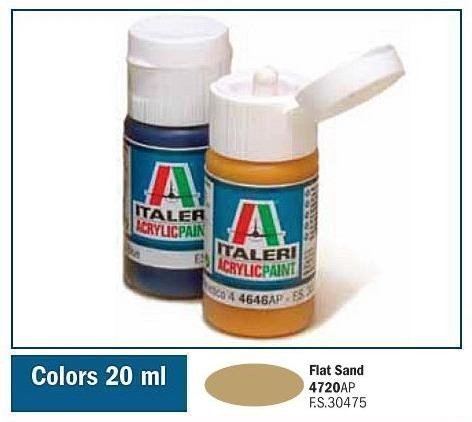 Italeri 4720AP SABLE PLAT 20 ml