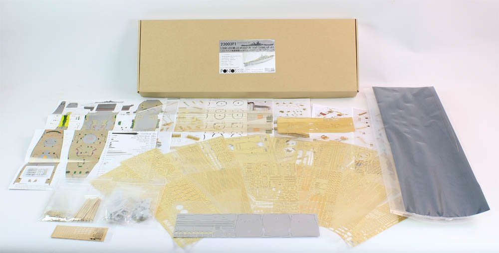 Pontos 23003F1 USS BB-63 Missouri 1945 Detail Up Set (20B Deck Blue stained wooden deck) 1/200 – zdjęcie 2