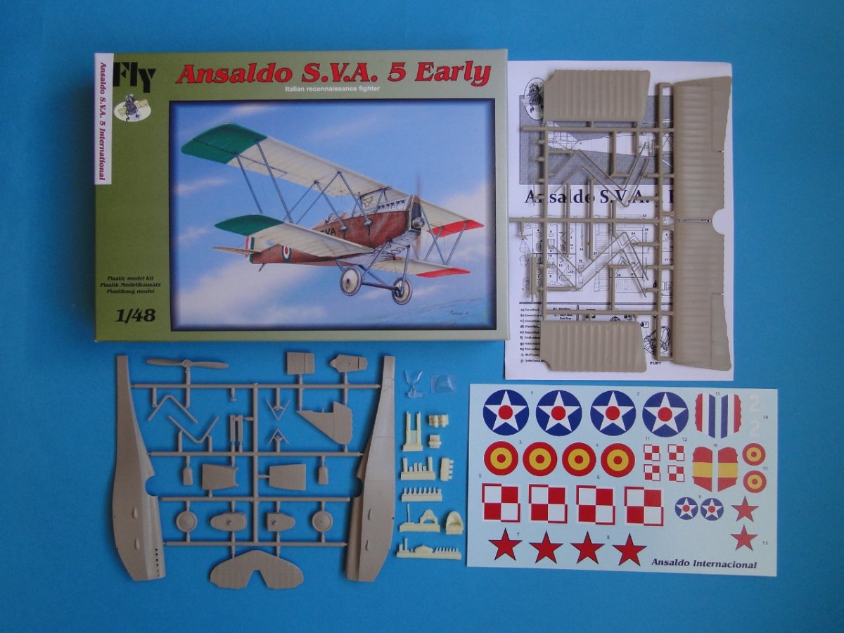 Fly 48018 Ansaldo S.V.A.5 International 1/48 – immagine 3