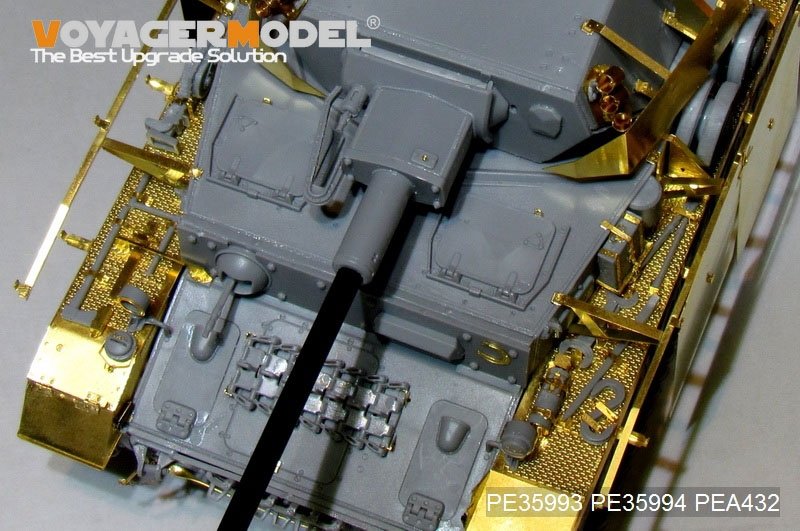 Voyager Model PE35993 WWII German Pz.Kpfw.IV Ausf.G（LateProduction）Basic For Border 35001 1/35 – immagine 15