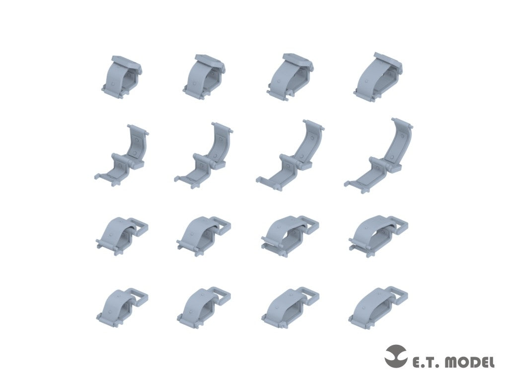 E.T. Model P35-277 WWII German Clamps (Type.1) 1/35 – immagine 3