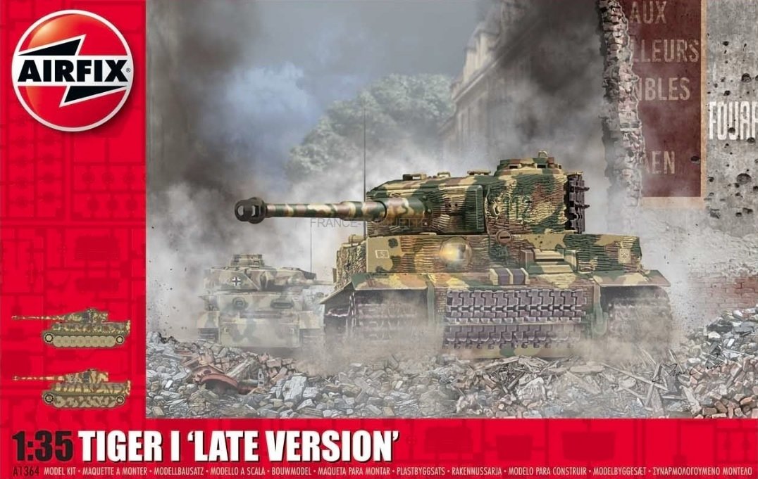 Airfix 1364 Tiger I « Version tardive » 1/35