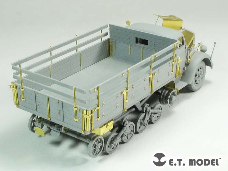 E.T. Model E35-168 WWII German Sd.Kfz.3a Maultier Half-Track (For DRAGON 6761) 1/35 – immagine 5
