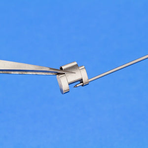 Pince à épiler Modelcraft PTW2185-SS en acier inoxydable très fin (120 mm) – image 4