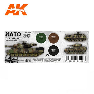 AK Interactive AK11658 3G COULEURS OTAN, ENSEMBLE 3 x 17 ml – image 2