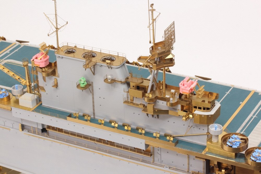 Pontos 27010fn 1/200 USS CV-6 Enterprise 1942 Detail Up Set (Teak Tone wooden deck) 1/200 – immagine 24