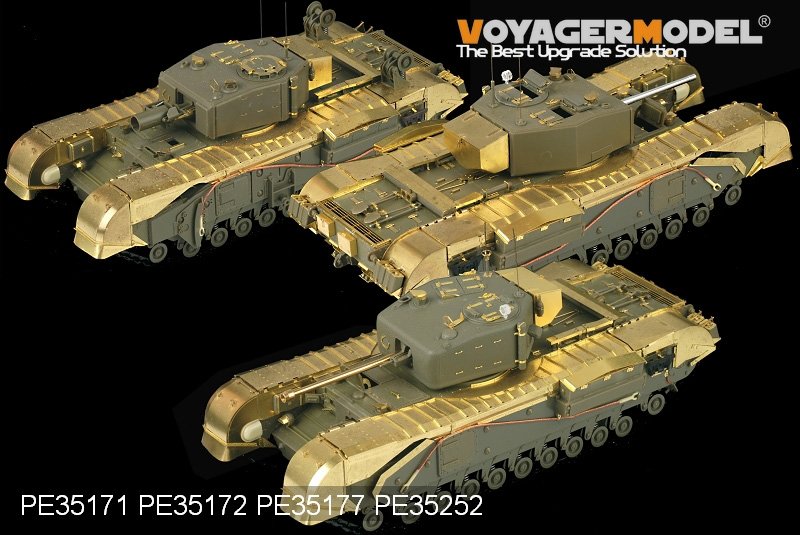 Voyager Model PE35177 WWII British Churchill Mk.III AVRE for AFV CLUB 35167 1/35 – imagen 7