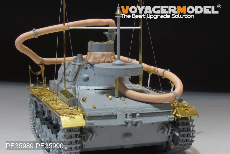 Voyager Model PE35989 WWII German Pz.KPfw.III (T)Ausf.F &amp;quot;Operation Seelowe&amp;quot; Basic For DRAGON 6877/6717 1/35 – zdjęcie 17