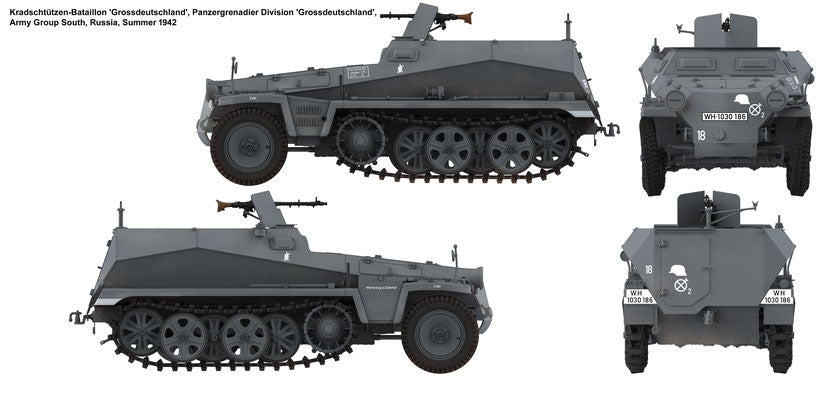 Das Werk DW16018 Sd.Kfz. 250/1 Ausf. A 1/16 – image 2