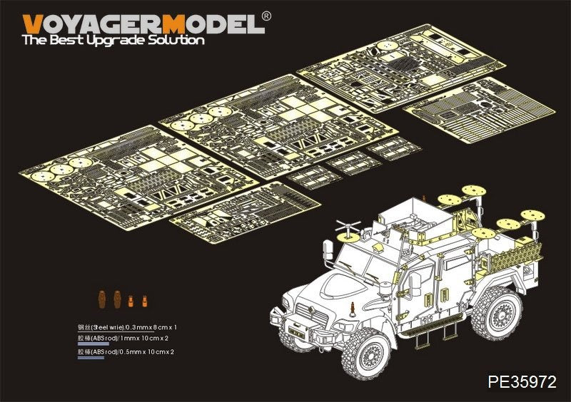 Voyager Model PE35972 Modern British Husky TSV Basic For MENG VS-009 1/35