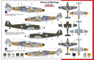 AZmodel AZ7517U Messerschmitt Bf 109G-6 BRAK PUDEŁKA 1/72 – immagine 2
