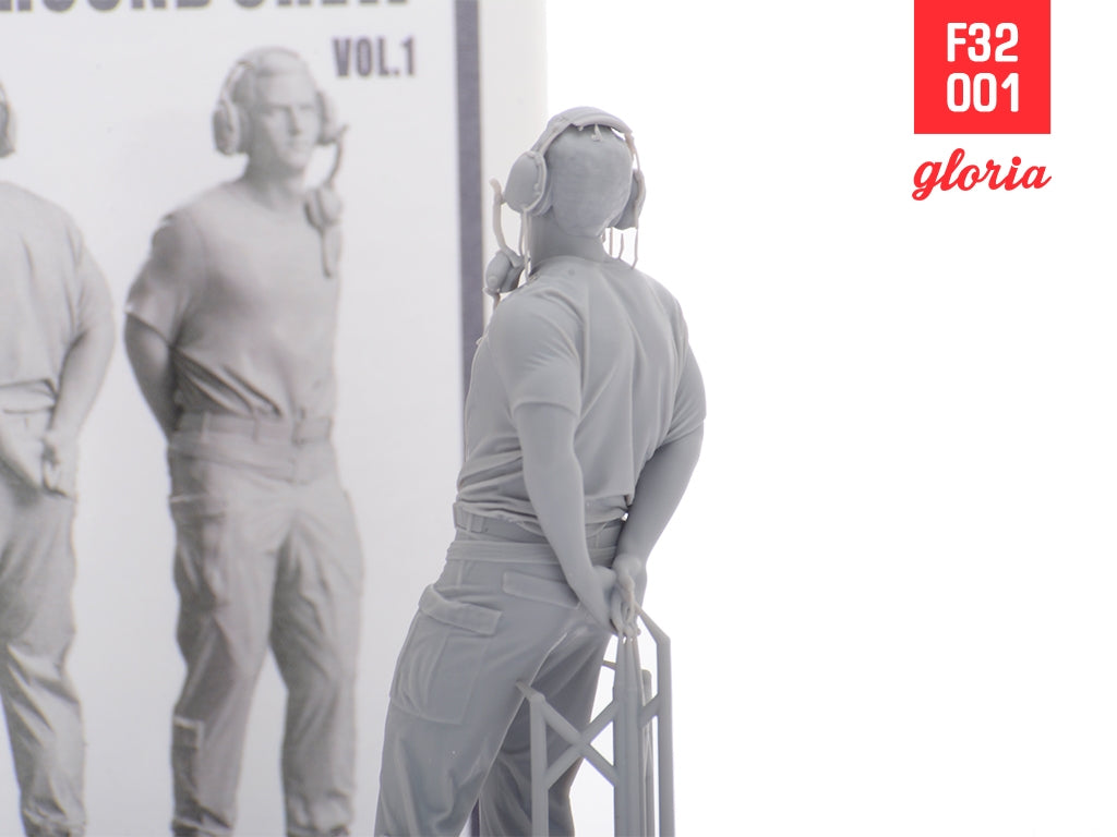 Gloria F32001 Ground Crew US Air Force vol.1 3D Printed Figures 1/32 – zdjęcie 5