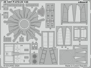 Eduard 491407 P-47D-25 MINIART 1/48 – imagen 2