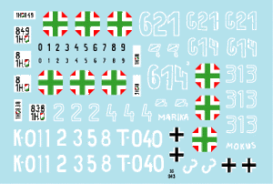 Star Decals 35-943 Hungarian PzKpfw IV and Hetzer 1/35 – imagen 2