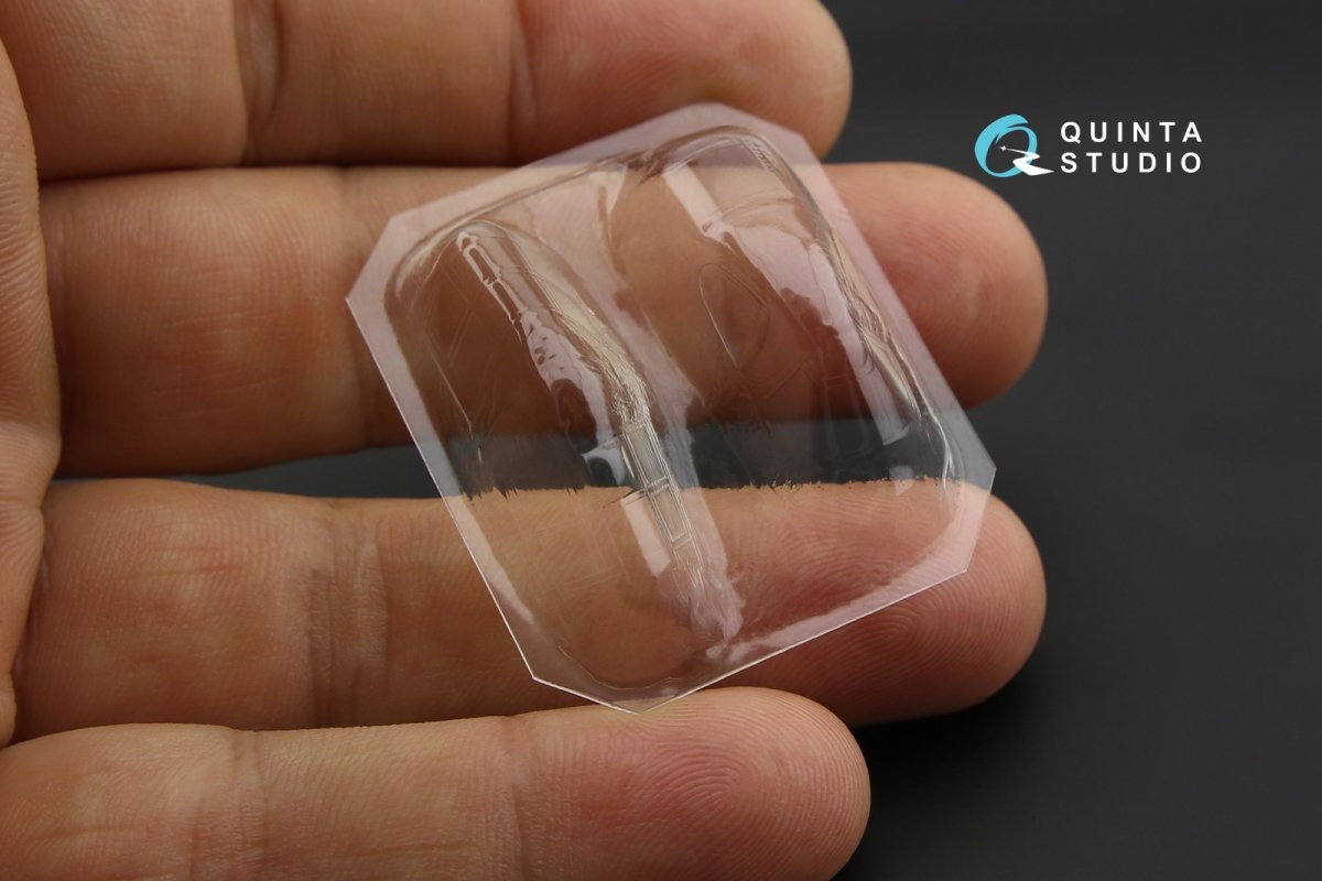 Quinta Studio QC72023 F4U-1 Corsair (Bird cage) vacuformed clear canopy (for Tamiya kit) 1/72 – Bild 8
