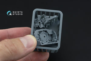 Quinta Studio QT48025 Ka-52 Gun bay with 2A42 gun (Zvezda) 1/48 – immagine 4