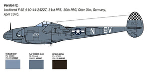 Italeri 2834 P-38 J Lightning 1/48