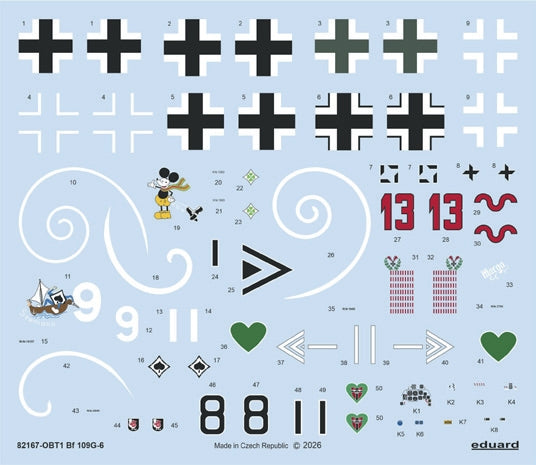 Eduard 82167 Messerschmitt Bf-109 G-6 - The ProfiPack 1/48