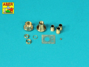 Aber 16l-32 Late muzzle brake for barrels in / późny hamulec do luf używanych w: PzKpfw. IV, Ausf. H: StuG. III, Ausf. G-Late, PaK 40 Middle 1/16