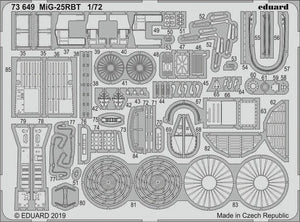 Eduard 73649 MiG-25RBT 1/72 ICM – zdjęcie 2