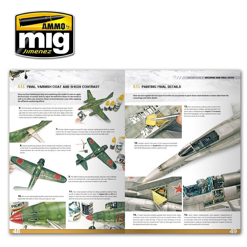 AMMO of Mig Jimenez 6054 ENCYCLOPEDIA OF AIRCRAFT MODELLING TECHNIQUES VOL.5: FINAL STEPS (English) – immagine 3