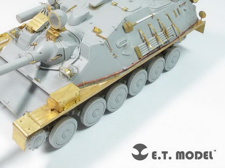 E.T. Model E35-108 Russian ASU-85 airborne self-propell gun Fender (For TRUMPETER Kit) 1/35 – imagen 3