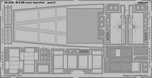 Intérieur arrière Eduard 48636 B-24D REVELL/MONOGRAM (1/48)