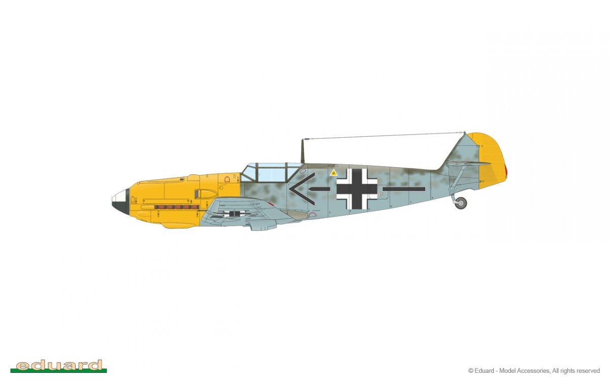Eduard 7032 Bf 109E-3 ProfiPACK edition 1/72 – immagine 12