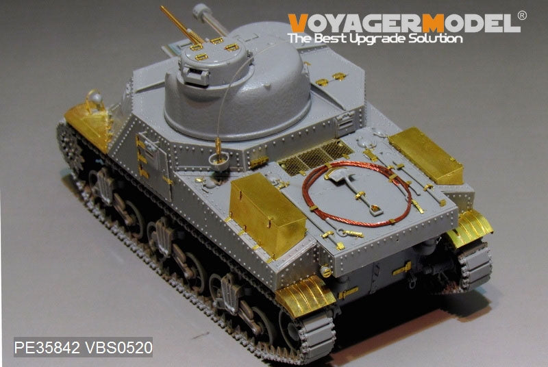 Voyager Model PE35842 WWII US M3A4 Lee Medium Tank basic For TAKOM 2085 1/35 – immagine 7