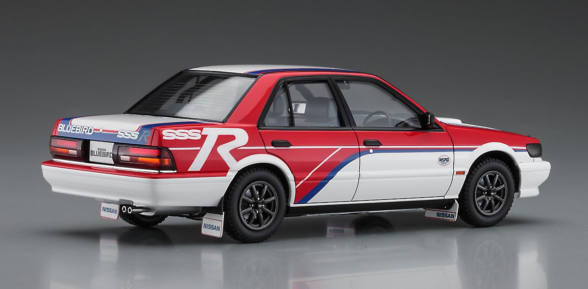 Hasegawa 20521 Nissan Bluebird 4-door sedan SSS-R (U12 type) late 1/24 – zdjęcie 7