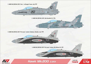 A&amp;amp;A Models 7229 Hawk 200 ZG201 - Light Multirole Fighter 1/72 – zdjęcie 2