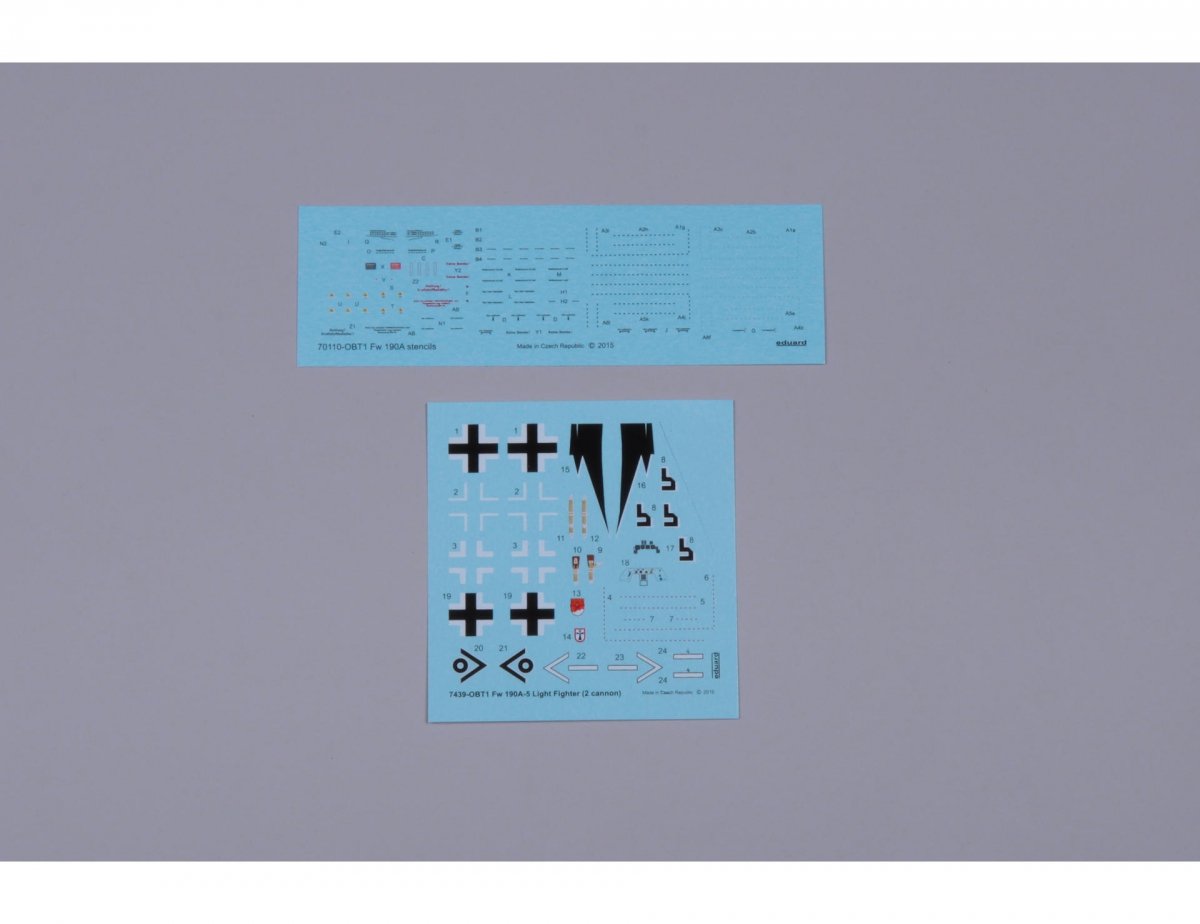 Eduard 7439 Fw 190A-5 Light Fighter (2 cannons) 1/72 – immagine 5