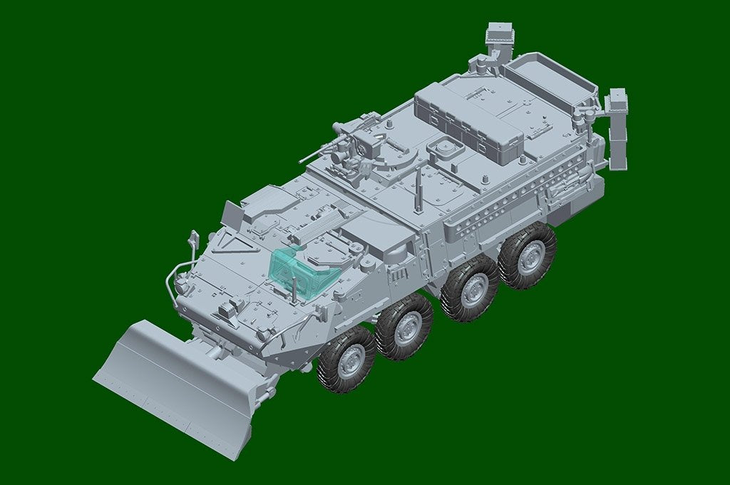 Trumpeter 07456 Stryker M1132, véhicule du génie avec pelle de génie SOB, échelle 1/72 – image 4