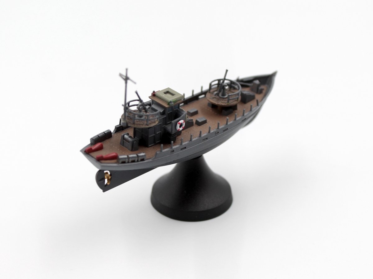 ICM S018 KFK Kriegsfischkutter WWII German multi-purpose boat 1/350 – zdjęcie 5