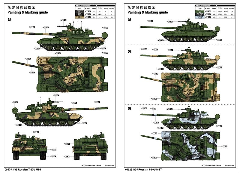 Trumpeter 09525 Russian T-80U MBT 1/35 – Bild 13