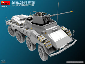MiniArt 35431 Sd.Kfz.234/3 With 2cm Schwebelafette 38 1/35 – Bild 3