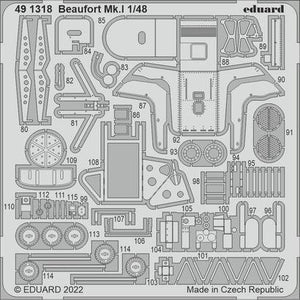 Eduard BIG49360 Beaufort Mk. I PART I ICM 1/48 – immagine 2