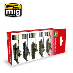 AMMO Mig 7161 Modern Russian Camo Colors Vol.2 (6x17ml) – zdjęcie 2