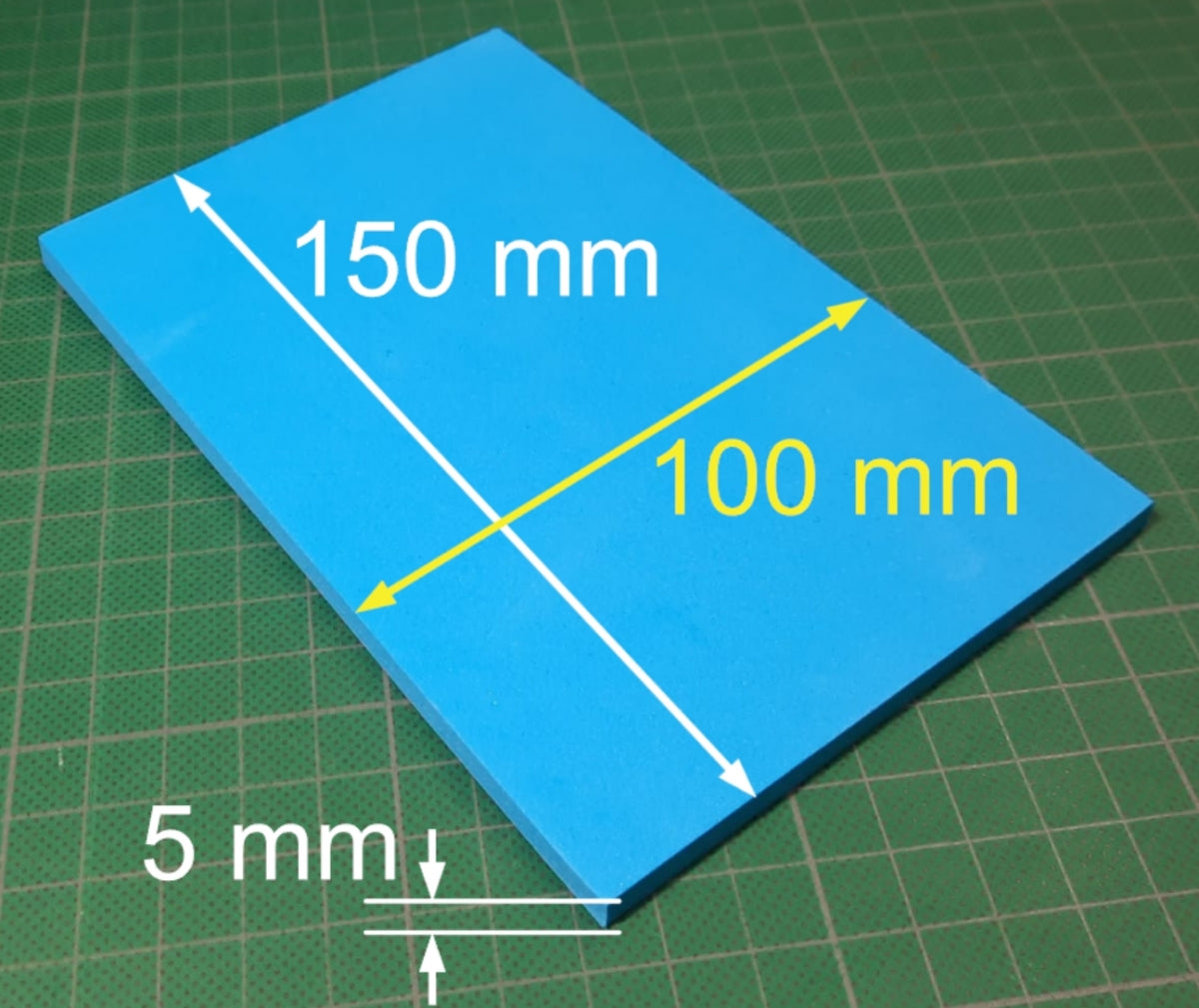 Omask 90004 Foam for plugs 5 mm (100x150 mm) 2 pcs – immagine 2