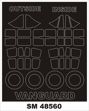 Montex SM48560 VANGUARD for DORA WINGS 1/48