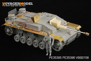 Voyager Model PE35395 WWII German StuG.III Ausf.F8 Late Production Basic For DRAGON 6644 1/35 – immagine 5