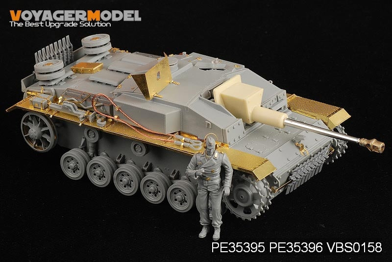 Voyager Model PE35395 WWII German StuG.III Ausf.F8 Late Production Basic For DRAGON 6644 1/35 – immagine 5