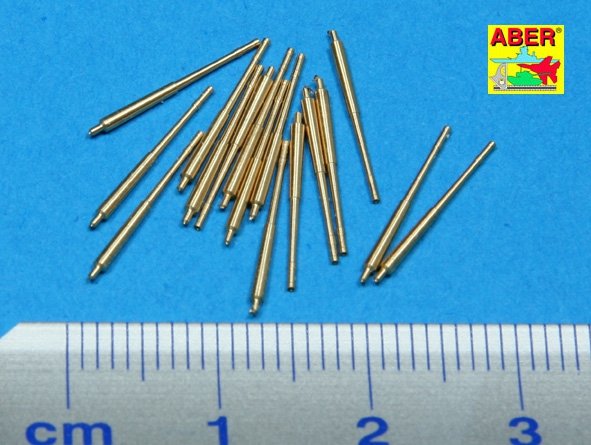 Aber 350L-13 Set of 16 pcs 105 mm SFLAK barrels SKC/33 used in C/31 mount for German war ships 1/350 – Bild 3