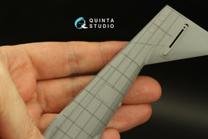 Quinta Studio QRV-027 Double riveting rows (rivet size 0.10 mm, gap 0.4 mm, suits 1/72 scale), Black color, total length 6.7 m/22 ft – imagen 3