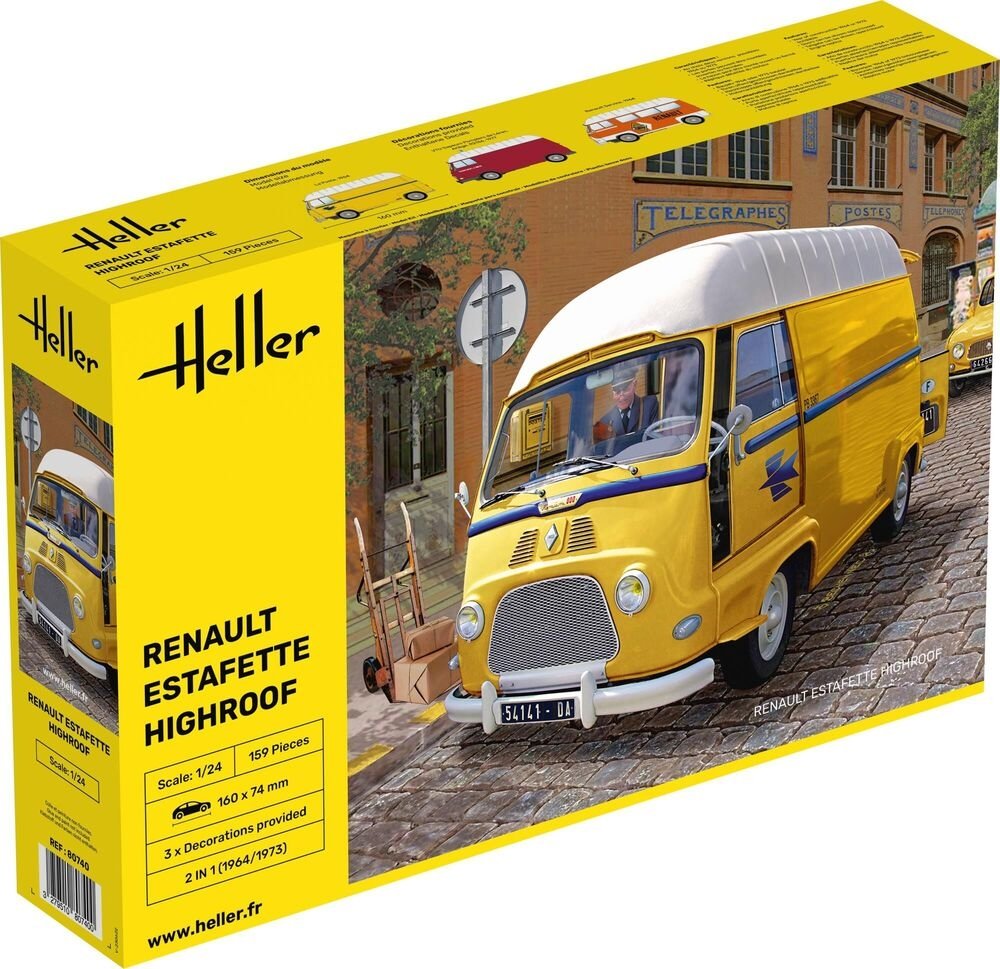 Heller 80740 Renault Estafette Highroof 1/24 – Bild 2