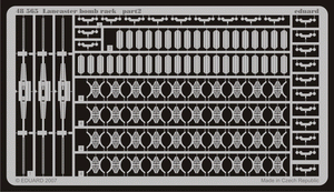 Eduard 48565 Lancaster bomb rack 1/48 (TAMIYA) – imagen 2
