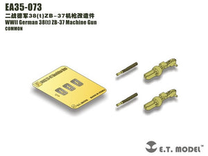E.T. Model EA35-073 WWII German 38(t) ZB-37 Machine Gun For DRAGON Kit 1/35 – immagine 2