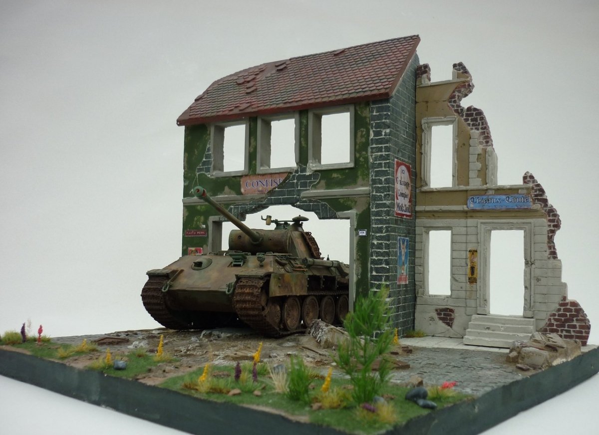 RT-Diorama 35130 Diorama-Base: &amp;quot;Der Durchbruch&amp;quot; im Maßstab 1/35 – Bild 5